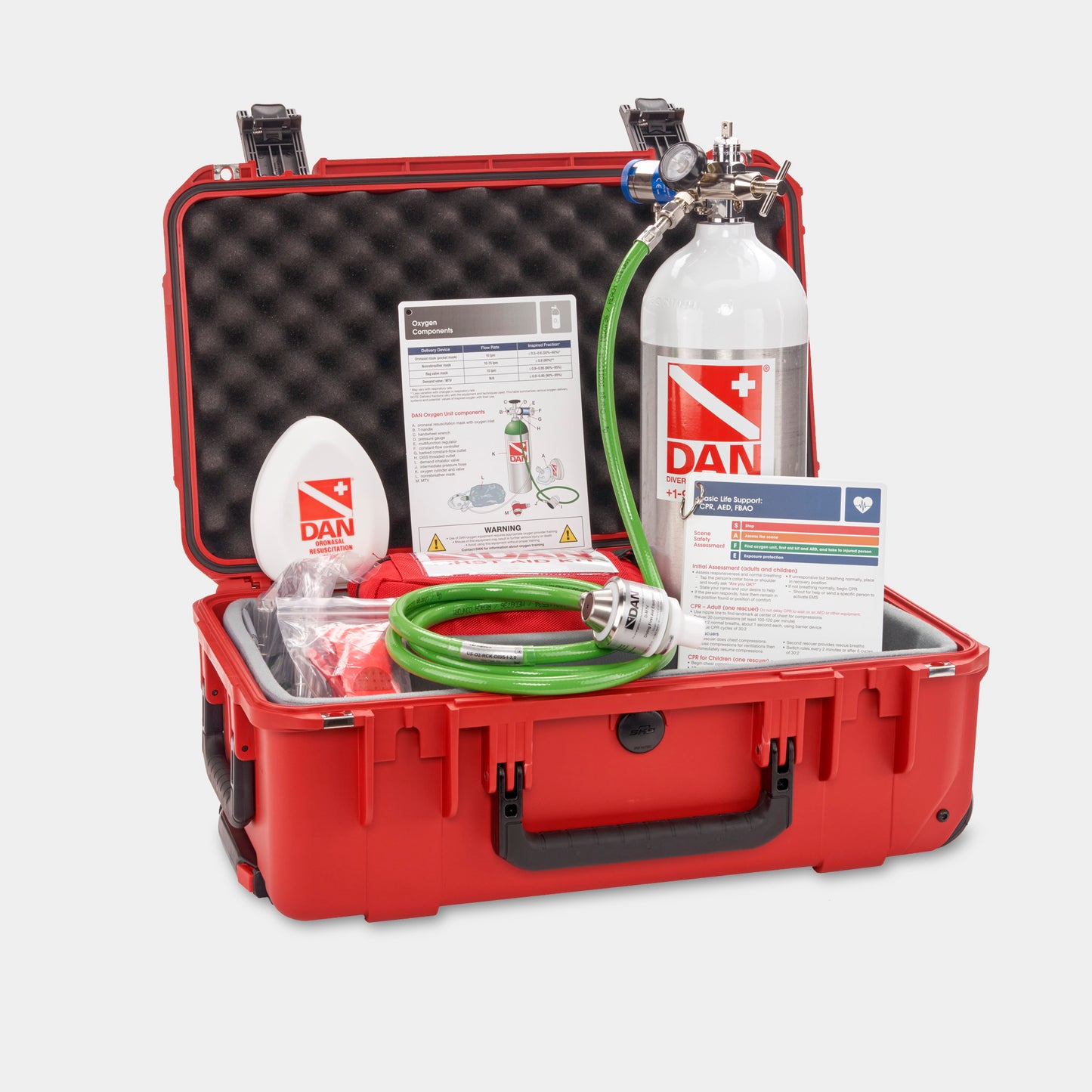 Rescue Ext. Care PLUS w/FA, MTV & White Cylinder