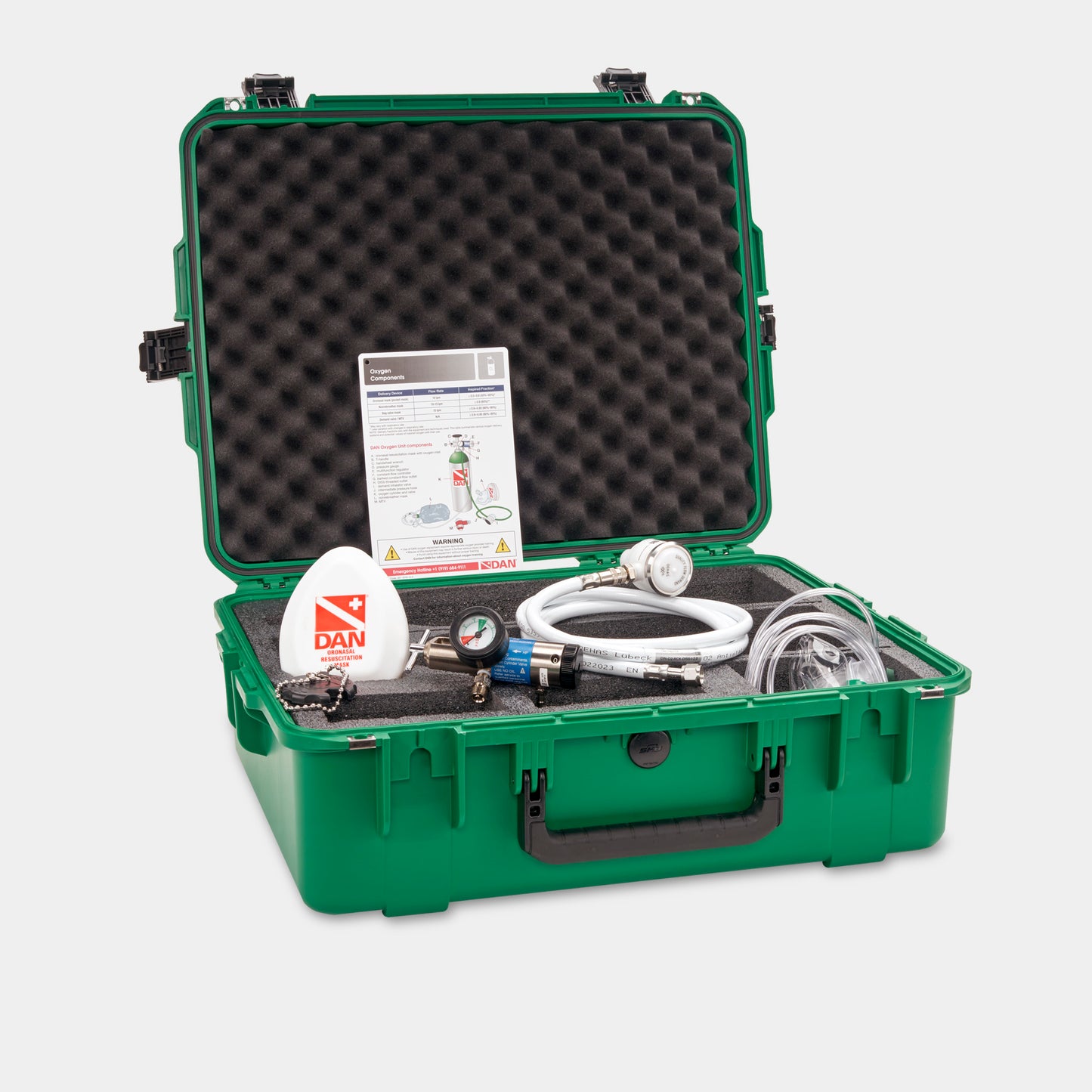 Rescue Pack w/out cylinder - Metric Regulator