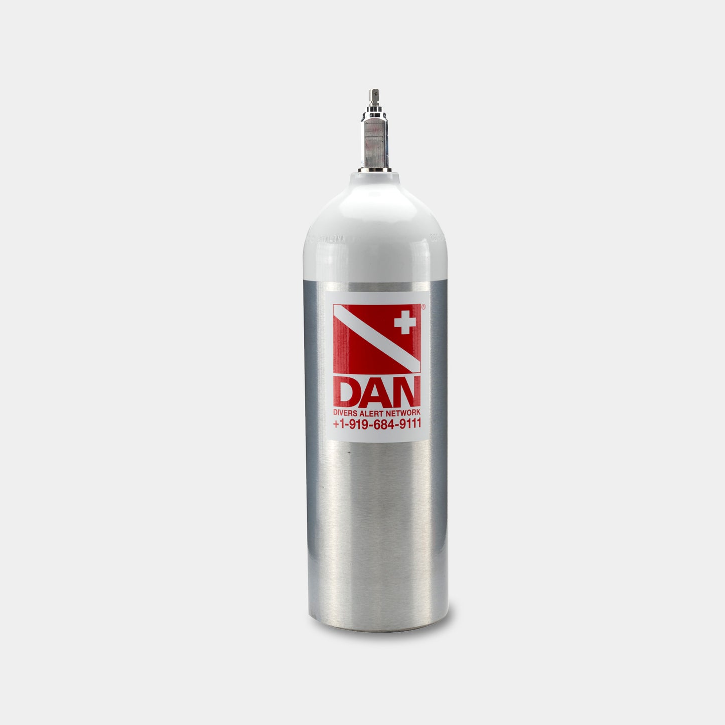 M22 Jumbo D Oxygen Cylinder (White)