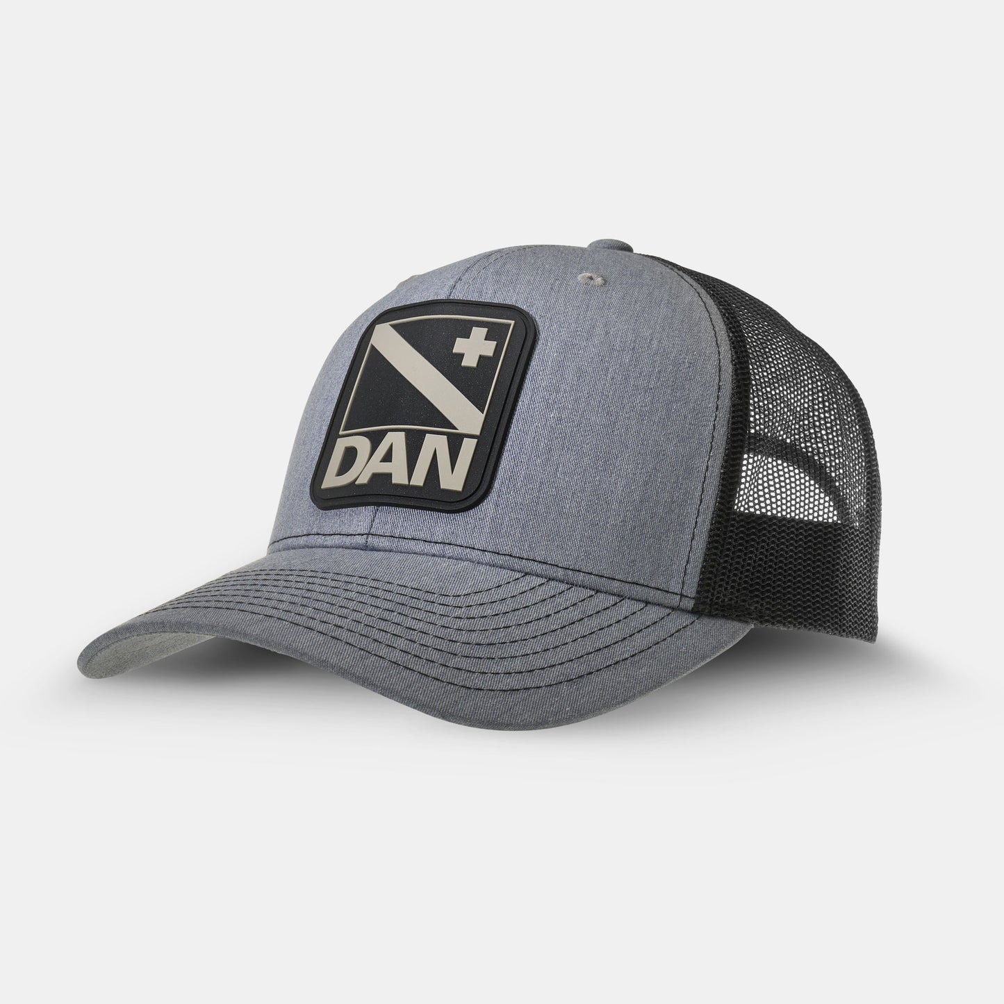 DAN Trucker Hat (Gray/Black)