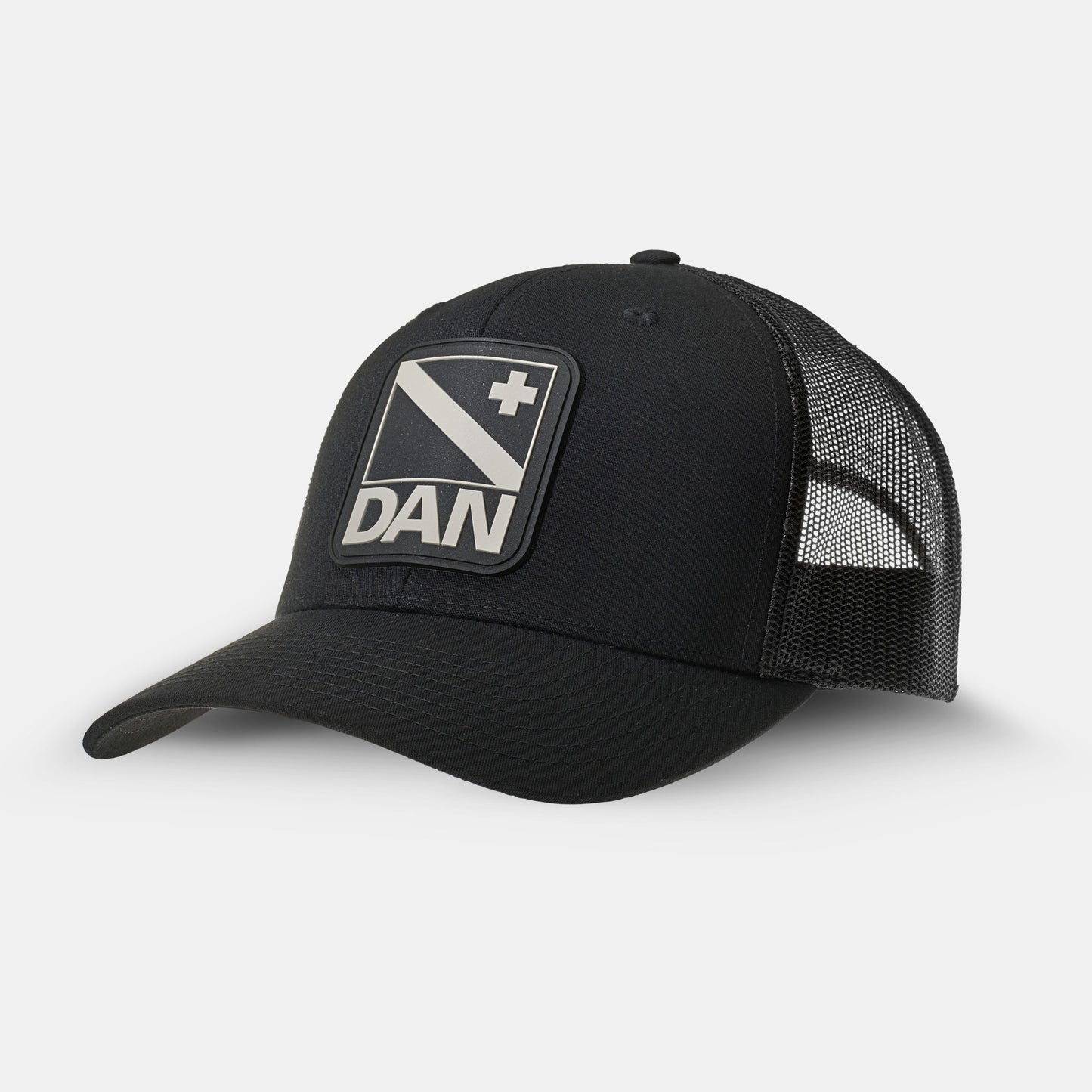DAN Trucker Hat (Black/Black)