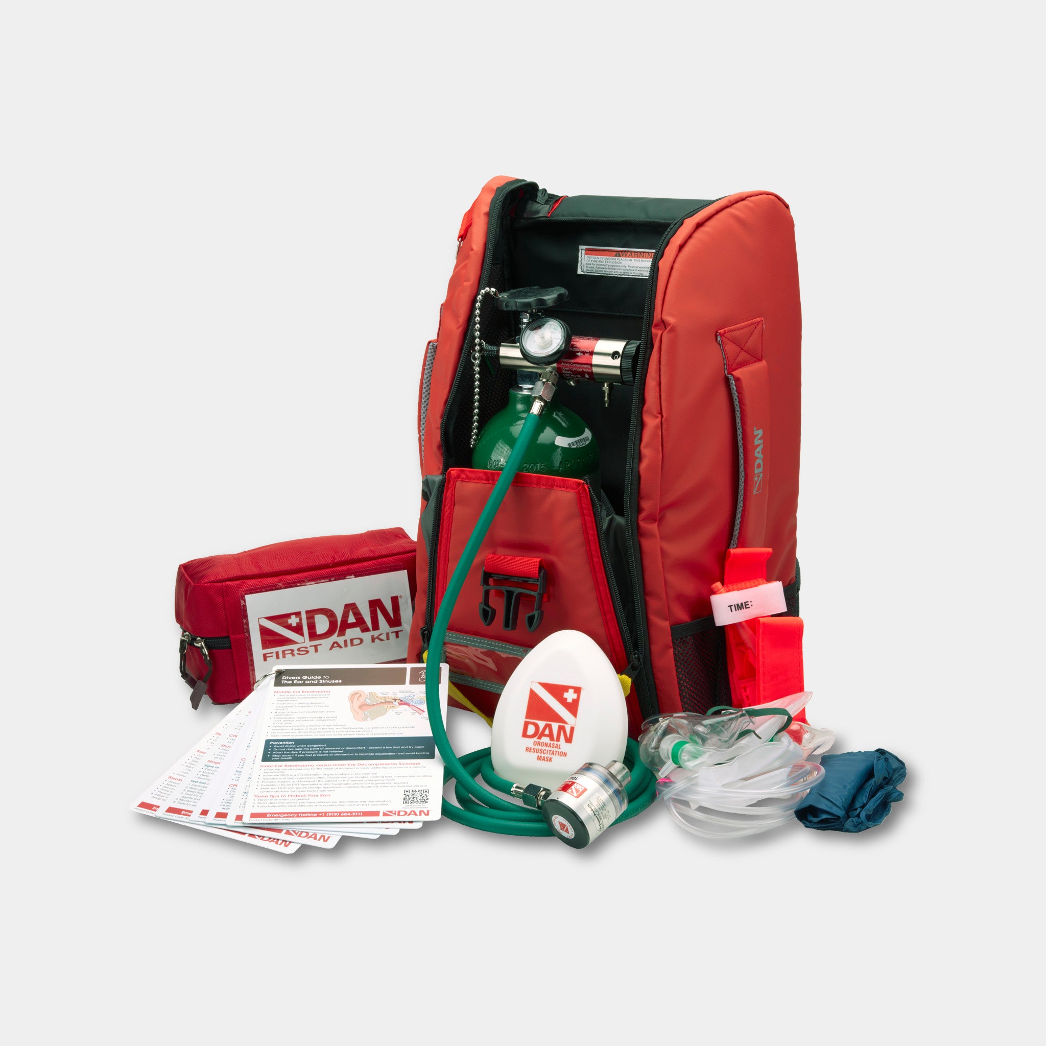 First Aid Backpack w/ O2 – Divers Alert Network