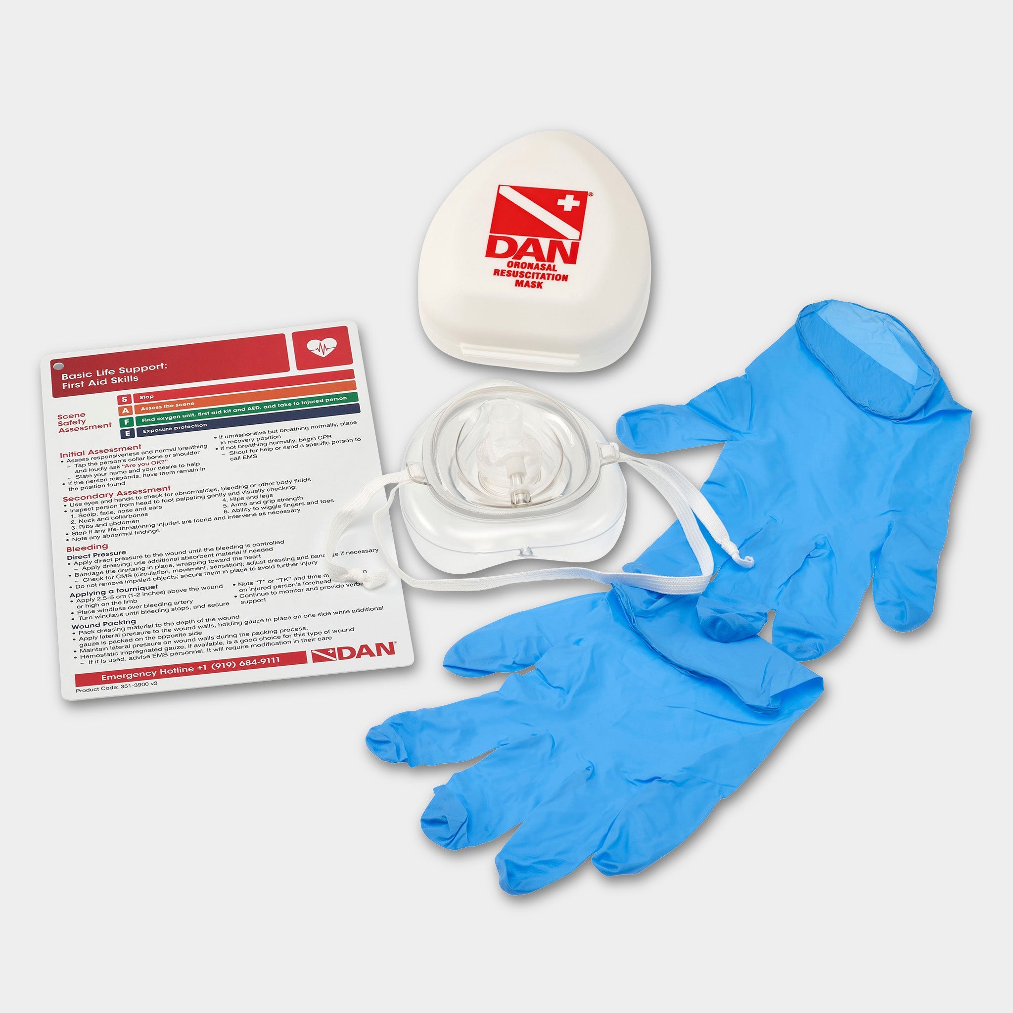 Complete BLS: FA Skills & CPR,AED,FBAO Student Kit – Divers Alert Network