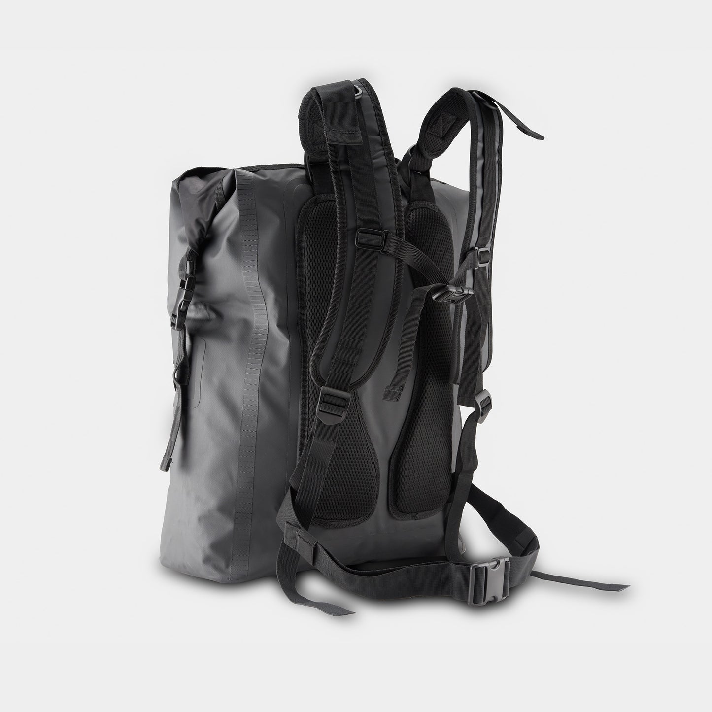 45L Drybag, black (Backpack style) – DAN-STORE