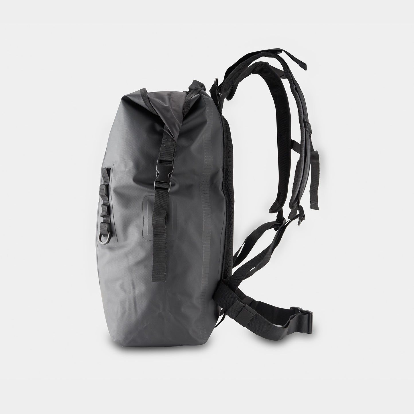 45L Drybag, black (Backpack style) – DAN-STORE