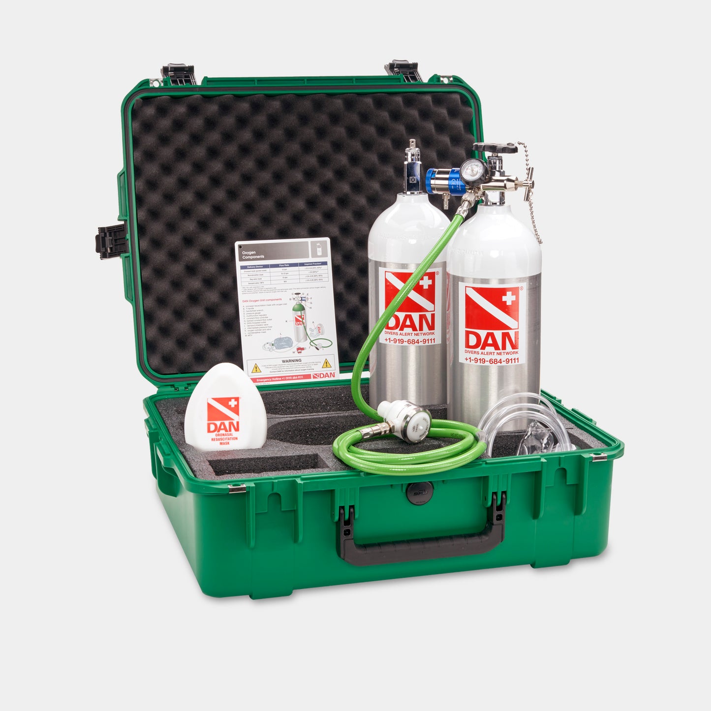 Dual Rescue Pk Extended Care, White