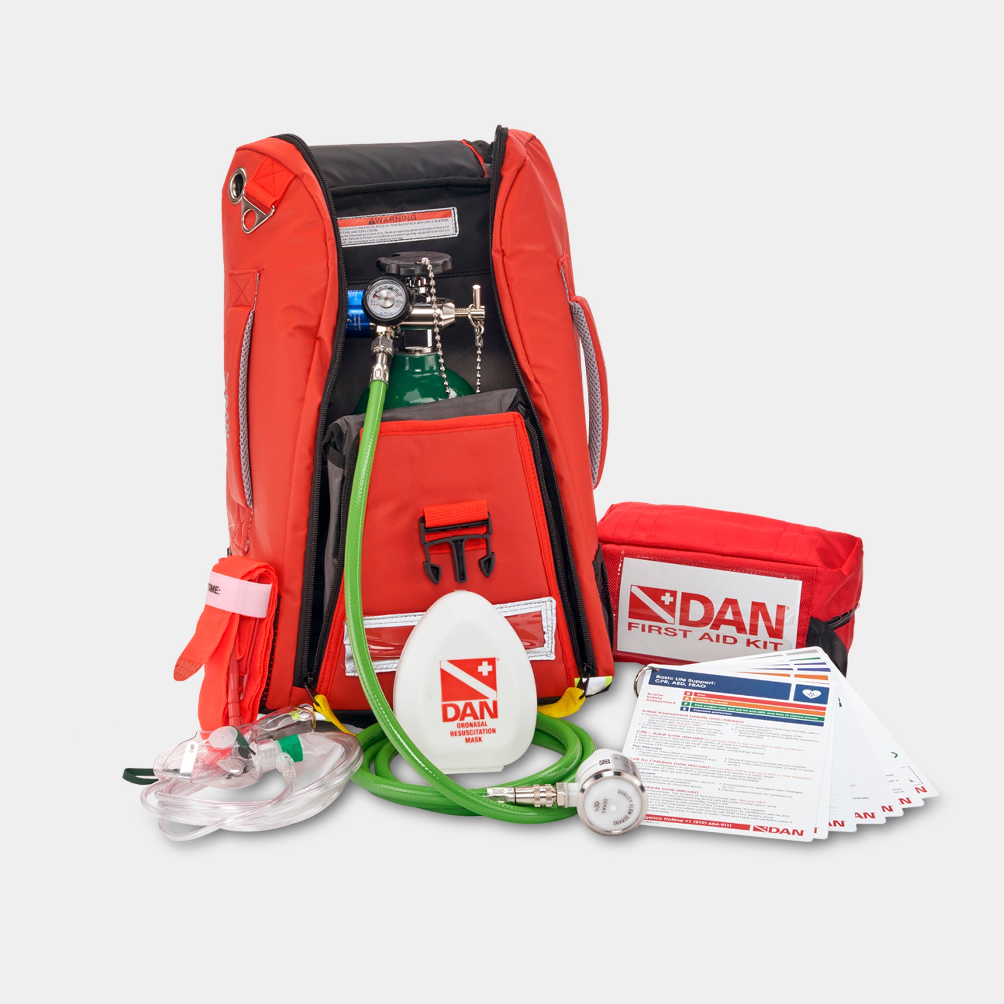 DAN First Aid Backpack with Oxygen – Divers Alert Network