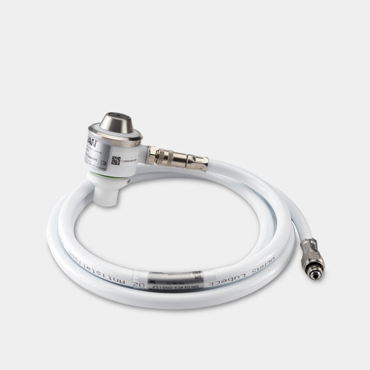 MTV (D-MTV) w/QC white 6ft hose