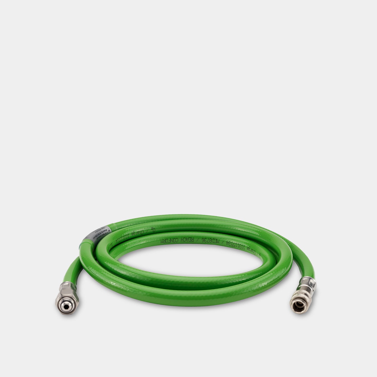 6ft Green Hose (US-O2-RC-K-DISS-I-2,0)