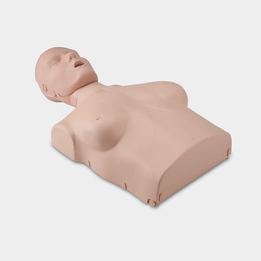 Adult Female Medium Skin Manikin w/CPR Monitor