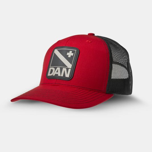 DAN Trucker Hat (Red/Black)