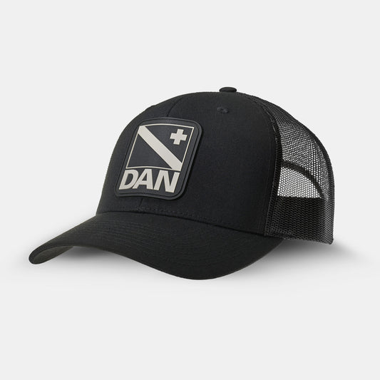DAN Trucker Hat (Black/Black)
